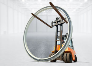 An example of Parker Hannifin's Praedifa seal at Hannover Messe