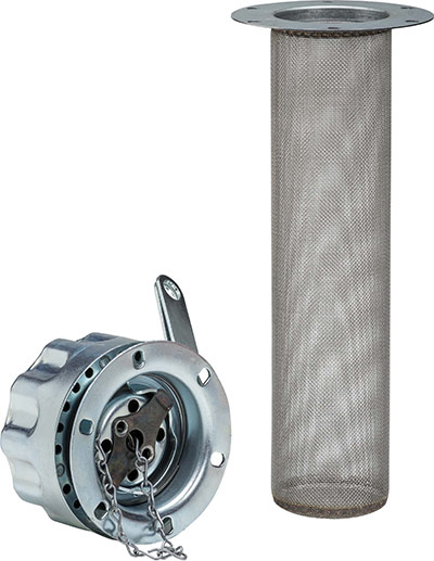 Ohio Fabricator Co.'s bayonet style filler breather