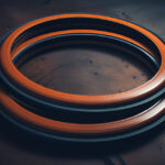 This AI-generated image from Adobe stock is a example of a buffer seal used in hydraulic cylinders. Buffer seals commonly use a lip seal or O-ring combined with a back-up or glide ring seal.