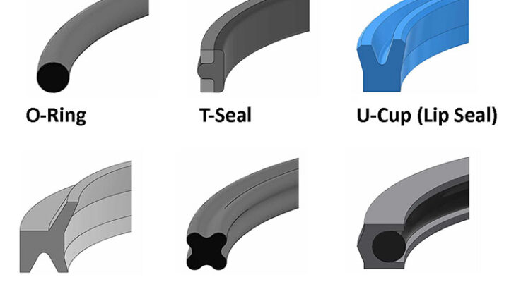 How do seal geometries affect performance?