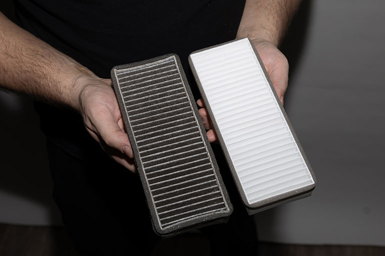 Although a dirty air filter may not seem like it’s going to clean the air in an automobile, it will trap more dirt particles because a partially loaded filter accumulates debris on the surface or in the depths of the filter element, blocking pores and reducing the number of paths for particle-containing fluid to pass.